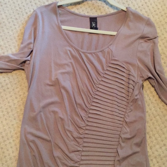 NWT Bodycon dress with ruching & sleeves - Picture 8 of 8